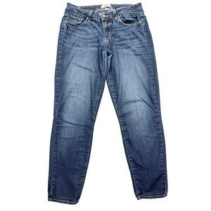 Paige Kylie Crop Jeans Denim Relax Everyday Casual Women Sz 28 Fits 30" Stretch